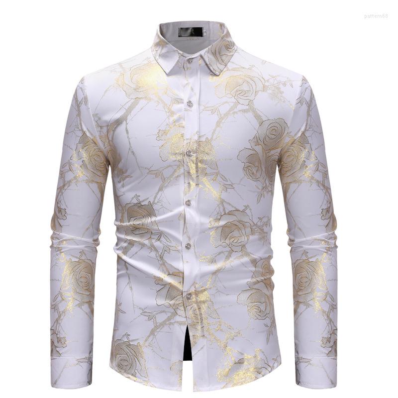 Men's Casual Shirts Mens Luxury Design Floral Dress Shirt Button Down Party Nightclub Wedding Prom Men Camisas Hombre XL, Wine red
Men's Casual Shirts Mens Luxury Design Floral Dress Shirt Button Down Party Nightclub Wedding Prom Men Camisas Hombre XL, Wine red