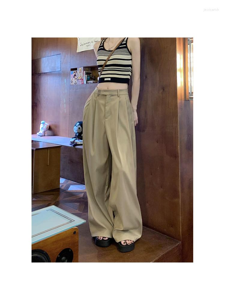 Women' Pants NiceMix Women Trousers Casual Temperament Wide-leg Spring Simple Versatile Oversize Bottoms Fashion Trend Female Wear, Black
Women' Pants NiceMix Women Trousers Casual Temperament Wide-leg Spring Simple Versatile Oversize Bottoms Fashion Trend Female Wear, Black