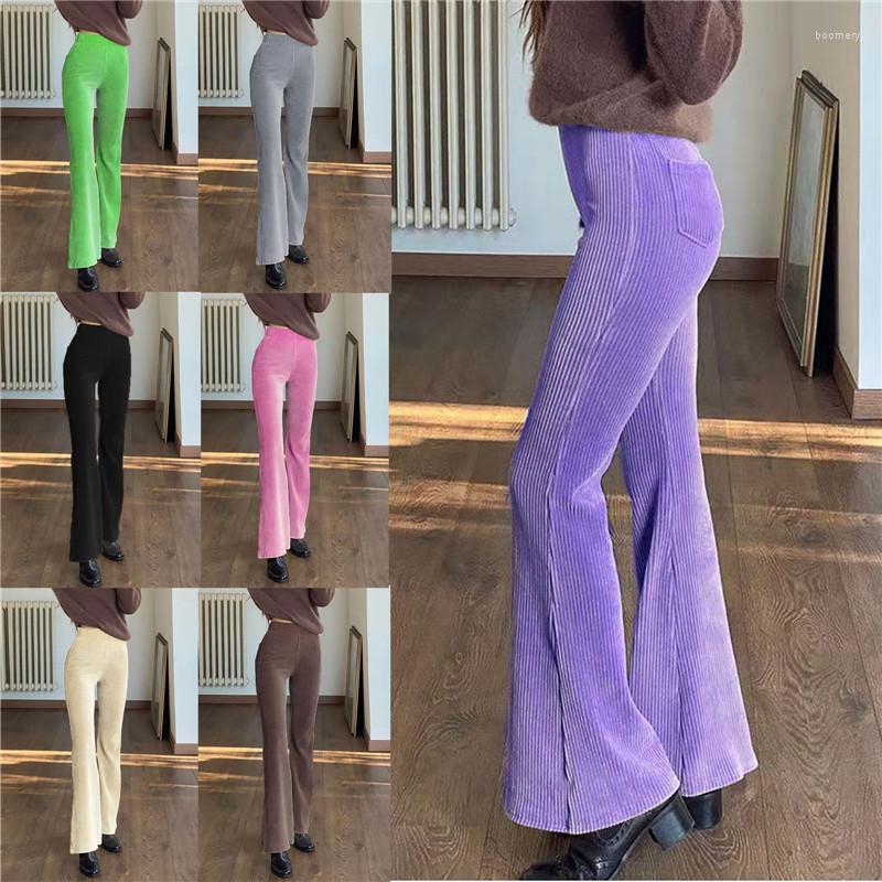 Women' Pants Women Vintage Solid Corduroy Flare Bell Bottom Office Lady Spring Fall Casual High Waist Trousers Girls Fashion Streetwear, Beige
Women' Pants Women Vintage Solid Corduroy Flare Bell Bottom Office Lady Spring Fall Casual High Waist Trousers Girls Fashion Streetwear, Beige