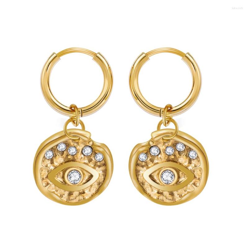 Dangle Earrings WILD & FREE 14K Gold Plated Stainless Steel Eyes Drop For Women Trendy Zirconia Charm Vintage Waterproof Jewelry
Dangle Earrings WILD & FREE 14K Gold Plated Stainless Steel Eyes Drop For Women Trendy Zirconia Charm Vintage Waterproof Jewelry