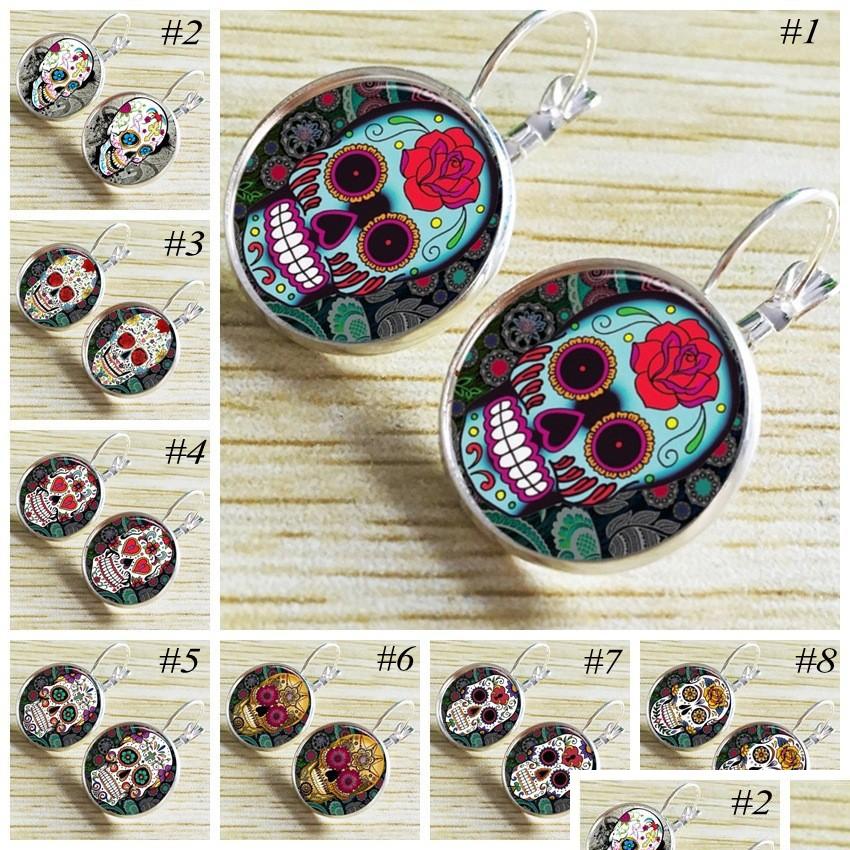 Stud Sugar Skl Earring Halloween Ear Studs Skls Glass Cabochon Earrings Jewelry Gifts For Uni Drop Delivery Dhgarden Dhcyl
Stud Sugar Skl Earring Halloween Ear Studs Skls Glass Cabochon Earrings Jewelry Gifts For Uni Drop Delivery Dhgarden Dhcyl