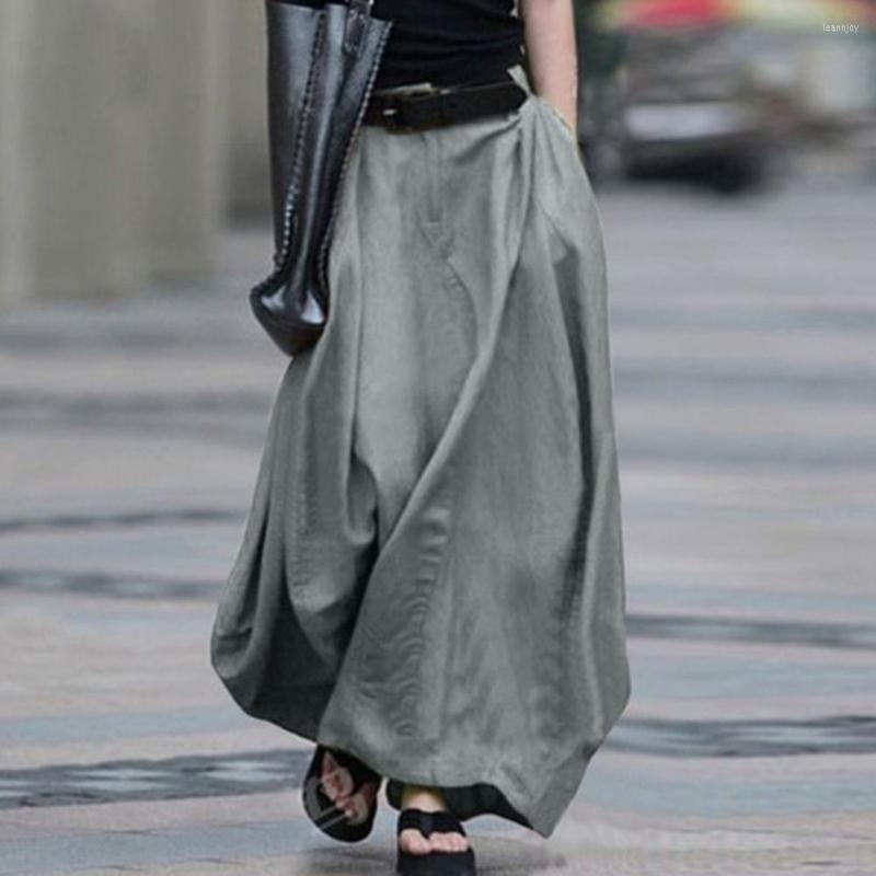Skirts High Waist A-Line Ankle-Length Women Skirt Solid Color Office Maxi Female Clothing, Yellow
Skirts High Waist A-Line Ankle-Length Women Skirt Solid Color Office Maxi Female Clothing, Yellow