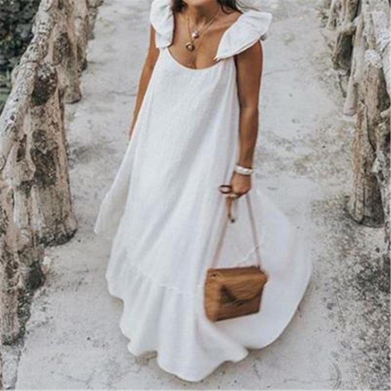 Casual Dresses 2023 Fashion Women Dress Western Style Solid Color Ruffles Patchwork Non-sleeve Square Collar Elegant Suspender For Summer, Black
Casual Dresses 2023 Fashion Women Dress Western Style Solid Color Ruffles Patchwork Non-sleeve Square Collar Elegant Suspender For Summer, Black