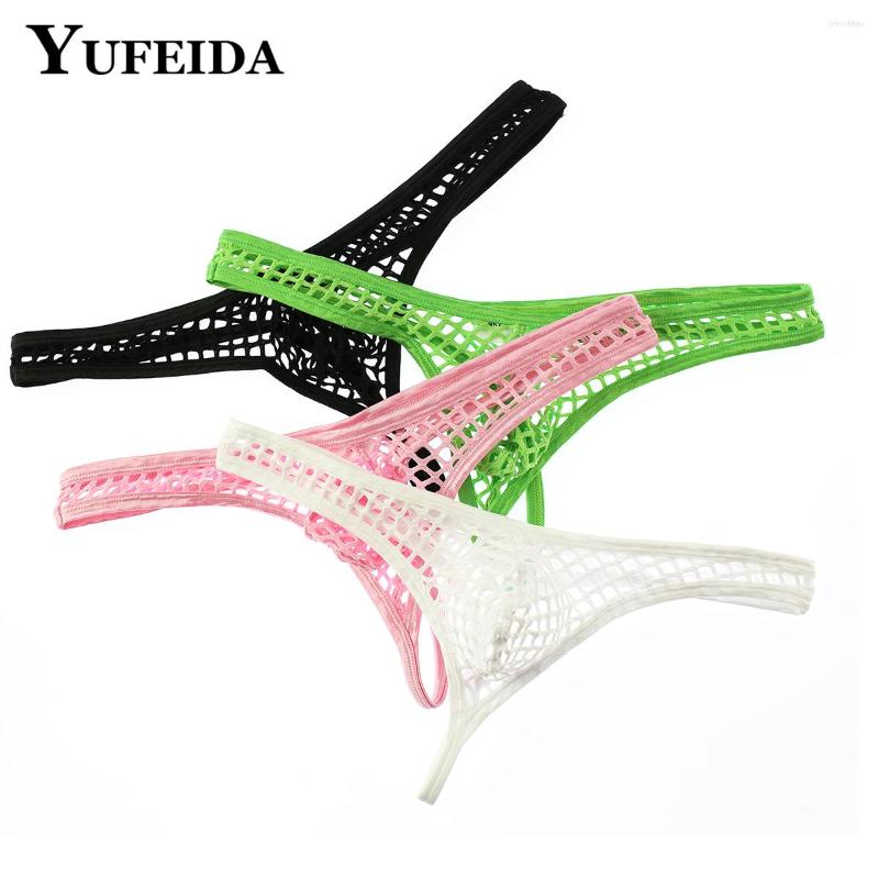 Underpants YUFEIDA Men's Se Panties See-through Fishnet Briefs Low Waist Elastic Waistband Thong Hollow Out Bulge Pouch Underpant, Fk2111-pink
Underpants YUFEIDA Men's Se Panties See-through Fishnet Briefs Low Waist Elastic Waistband Thong Hollow Out Bulge Pouch Underpant, Fk2111-pink