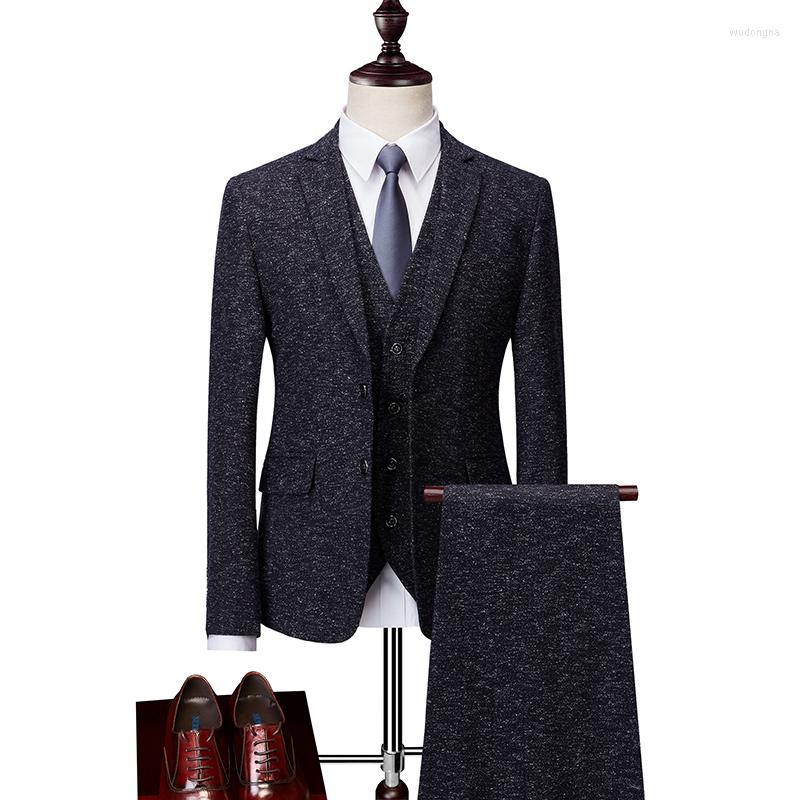 Men's Suits 2023 Men Jacket Pant Vest Business Smart Slim Fit Sets Wedding Dress Three-piece Suit Blazers Coat Waistcoat 96007, Burgundy
Men's Suits 2023 Men Jacket Pant Vest Business Smart Slim Fit Sets Wedding Dress Three-piece Suit Blazers Coat Waistcoat 96007, Burgundy
