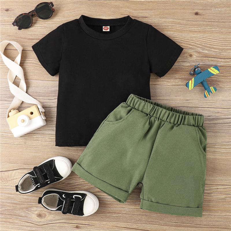 Clothing Sets Summer Fashion Toddler Kids Baby Girls Boys Clothes Short Sleeve T-shirt Tops Pocket Shorts 2pcs Children, Picture shown
Clothing Sets Summer Fashion Toddler Kids Baby Girls Boys Clothes Short Sleeve T-shirt Tops Pocket Shorts 2pcs Children, Picture shown