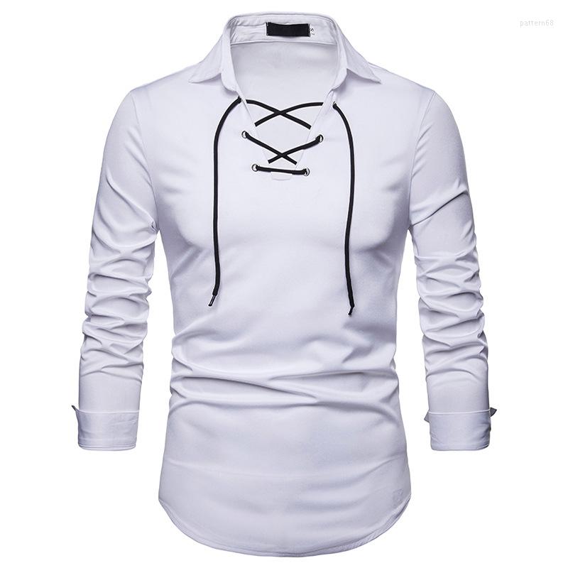 Men's Casual Shirts White Shoelace Design Shirt Men 2023 Brand Slim Fit Long Sleeve Mens Dress Business Social Man Chemise Homme, Darkgreen
Men's Casual Shirts White Shoelace Design Shirt Men 2023 Brand Slim Fit Long Sleeve Mens Dress Business Social Man Chemise Homme, Darkgreen