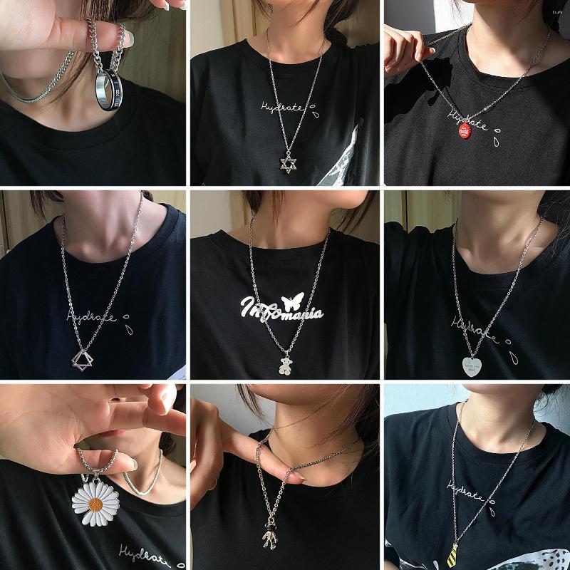 Pendant Necklaces Long Summer Hip Hop Men's Fashion Street Personality Versatile Titanium Steel Sweater Chain Women's Tiaodi
Pendant Necklaces Long Summer Hip Hop Men's Fashion Street Personality Versatile Titanium Steel Sweater Chain Women's Tiaodi