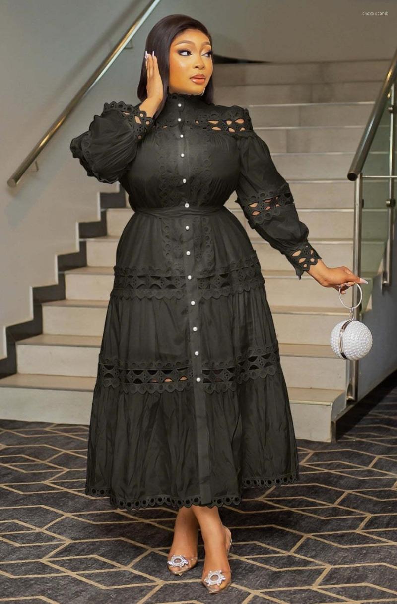 Casual Dresses 2023 Spring Summer Women' Wear Sexy Cutout Lace Stitching Solid Color Round Neck Loose Comfortable Long Dress, Black
Casual Dresses 2023 Spring Summer Women' Wear Sexy Cutout Lace Stitching Solid Color Round Neck Loose Comfortable Long Dress, Black