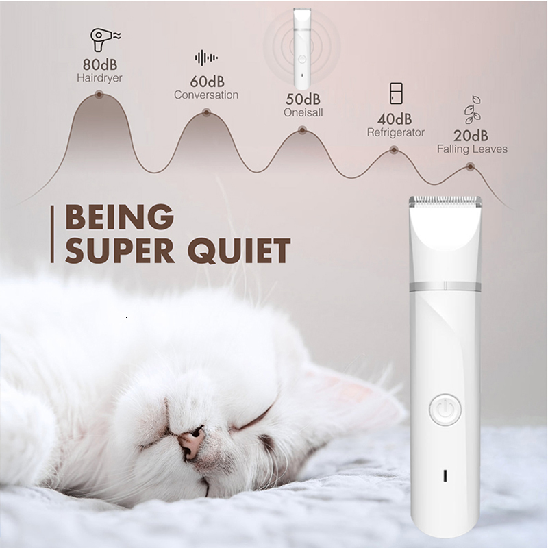 Dog Grooming Electric Hair Clipper Pet Cat Trimmer Animals Clippers Nail Grinder Professional cut For s Cats 230414