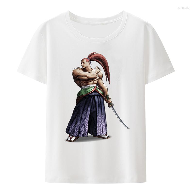 Men' T Shirts Game Samurai Shodown Character Kibagami Genjuro Cotton T-shirts Anime Style Mens Clothes Men T-shirt Cool Leisure Koszulki, 610551
Men' T Shirts Game Samurai Shodown Character Kibagami Genjuro Cotton T-shirts Anime Style Mens Clothes Men T-shirt Cool Leisure Koszulki, 610551