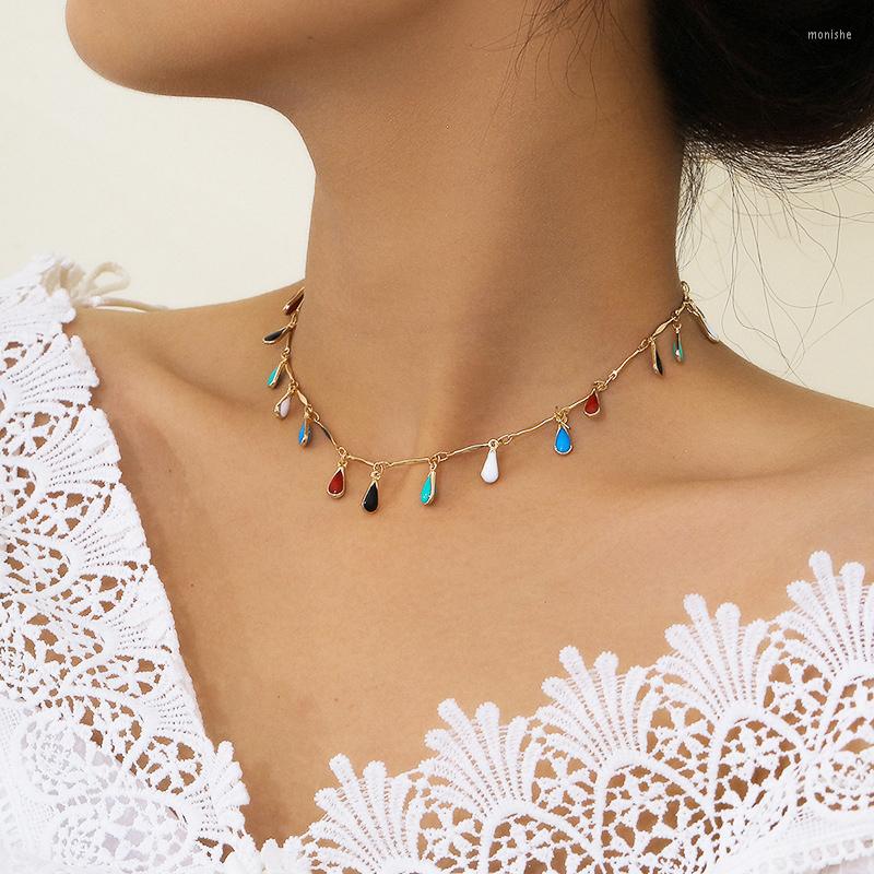 Choker Fashion Necklace For Women Gift Bohemian Style Ladies Chain Charm Good Luck Clavicle Jewelry
Choker Fashion Necklace For Women Gift Bohemian Style Ladies Chain Charm Good Luck Clavicle Jewelry