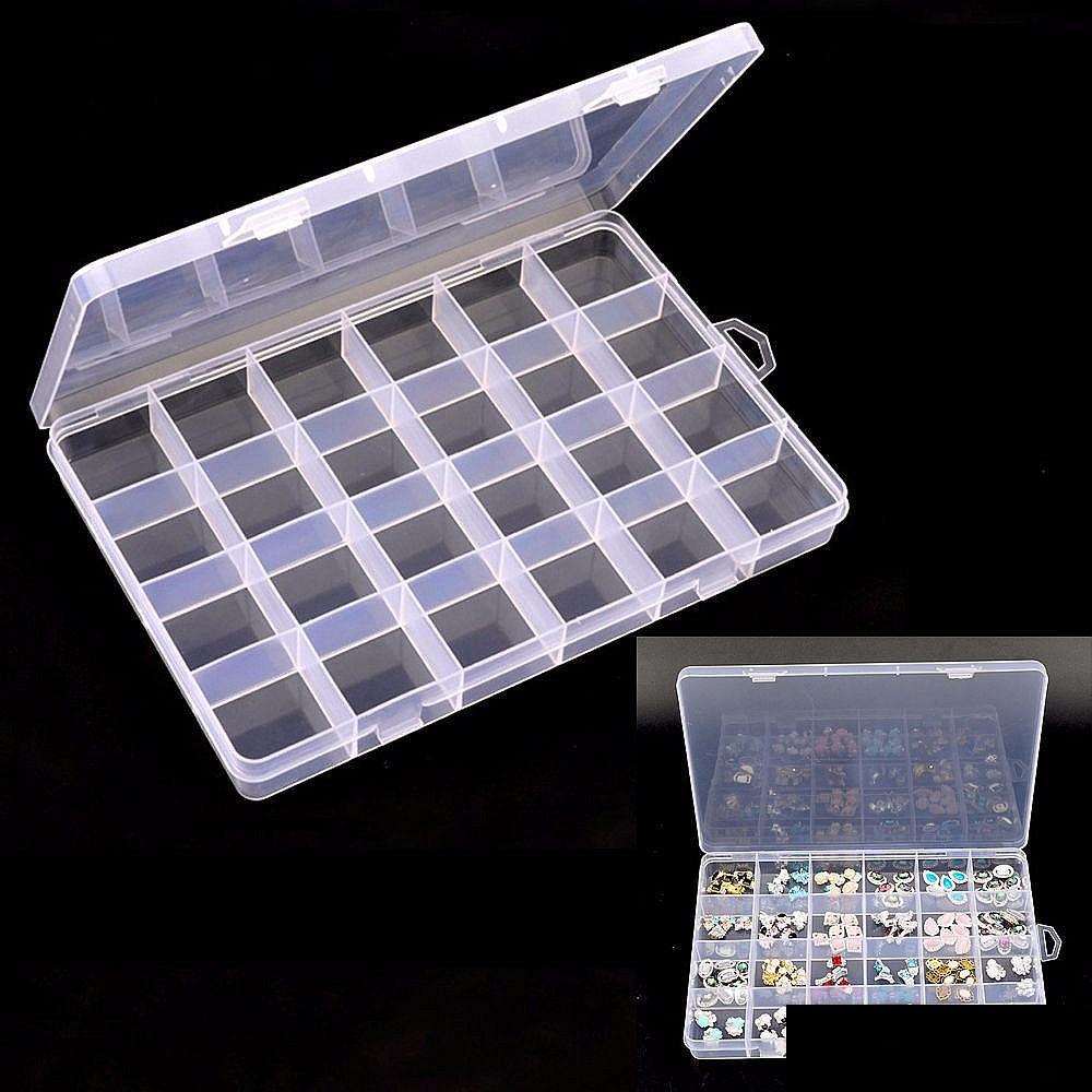 Jewelry Boxes Transparent Box 24 Grids Ring Nail Art Tips Rhinestones Decoration Container Pill Storage Case Organizer Drop Dhgarden Dhfa8
Jewelry Boxes Transparent Box 24 Grids Ring Nail Art Tips Rhinestones Decoration Container Pill Storage Case Organizer Drop Dhgarden Dhfa8