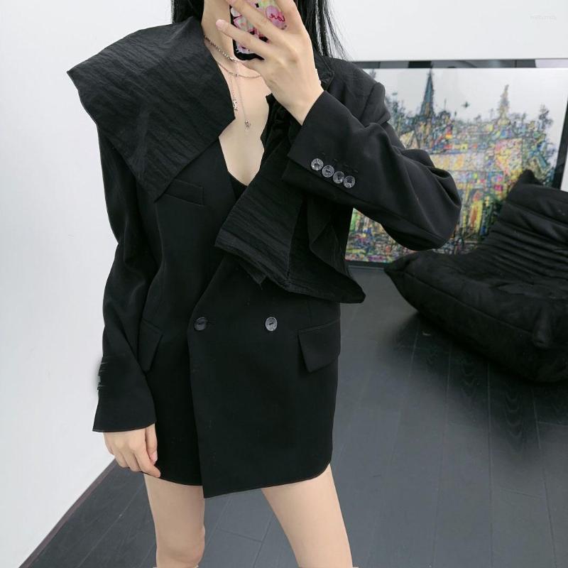 Women' Suits 2023 Autumn Fashion Women Black High Quality V Neck Blazer Female Chic Coat Outerwear Ddxgz2 4.05
Women' Suits 2023 Autumn Fashion Women Black High Quality V Neck Blazer Female Chic Coat Outerwear Ddxgz2 4.05