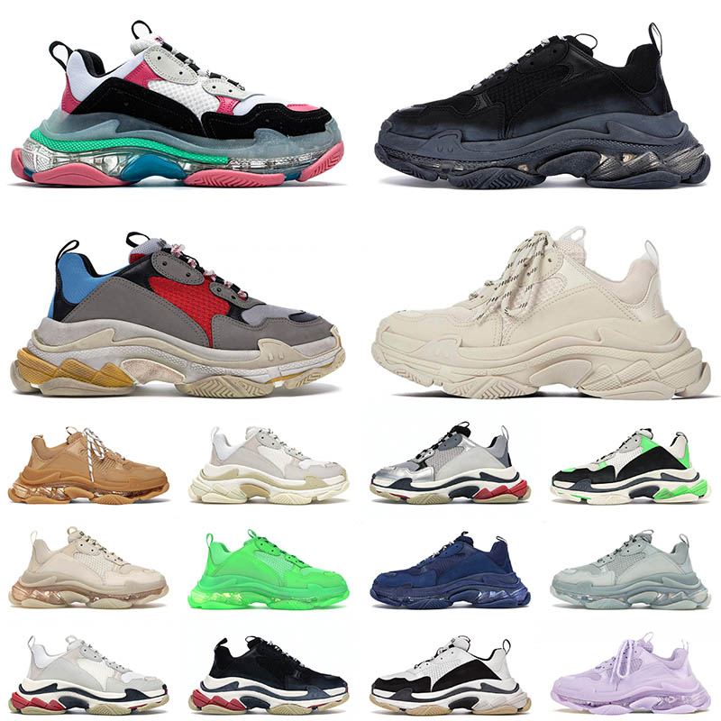 Top Fashion 2023 Triple s Designer Casual Shoes 17FW Trainers Vintage Clear Sole Black White Beige Platform Thick Bottoms Triple-s Men Women Sneakers 36-45, 25
Top Fashion 2023 Triple s Designer Casual Shoes 17FW Trainers Vintage Clear Sole Black White Beige Platform Thick Bottoms Triple-s Men Women Sneakers 36-45, 25