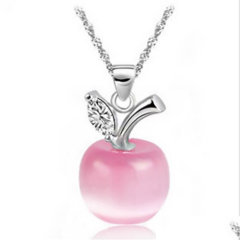 Pendant Necklaces Mini Cute Apple Quality Opal Necklace Rhodium Fashion Jewelry Sier Moonstone Mixed Batch Drop Delivery Pend Dhgarden Dhlcf
Pendant Necklaces Mini Cute Apple Quality Opal Necklace Rhodium Fashion Jewelry Sier Moonstone Mixed Batch Drop Delivery Pend Dhgarden Dhlcf