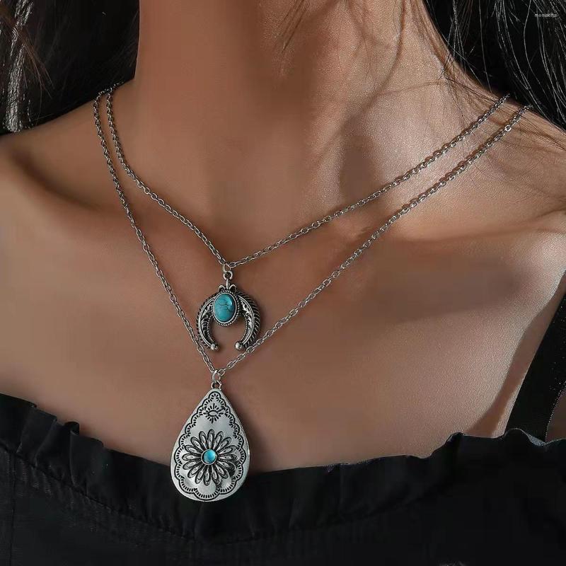Pendant Necklaces Fashion Personality Stone Necklace Bohomian Black Feather Retro Ethnic Style 2023 Trend Gift
Pendant Necklaces Fashion Personality Stone Necklace Bohomian Black Feather Retro Ethnic Style 2023 Trend Gift