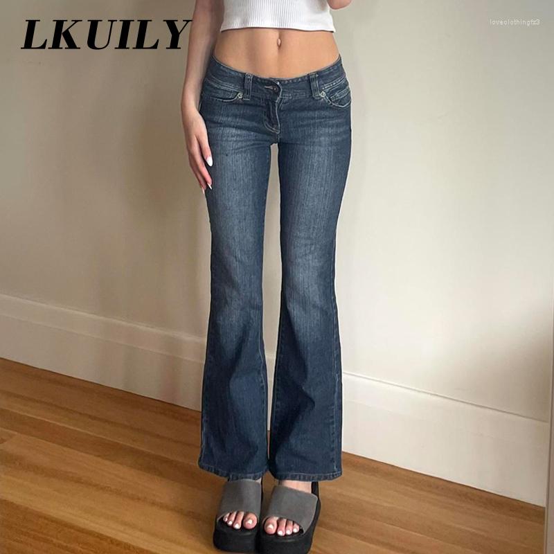 Women' Jeans TYWLHQ 90s High Street Fashion Flared Pants Low Waist Solid Vintage Skinny Trousers Indie Casual Y2K, Blue
Women' Jeans TYWLHQ 90s High Street Fashion Flared Pants Low Waist Solid Vintage Skinny Trousers Indie Casual Y2K, Blue