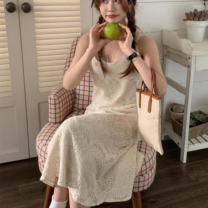 Casual Dresses 2023 Elegant For Women Spring And Summer Hollow Lace Shows A Thin Temperament, Beige
Casual Dresses 2023 Elegant For Women Spring And Summer Hollow Lace Shows A Thin Temperament, Beige
