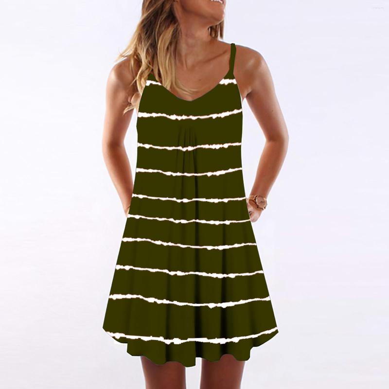 Casual Dresses Women Summer 2023 Fashion Women' Striped Tie-dye Print Sleeveless Dress V Neck A-line Mini Sexy Sling Sundress
Casual Dresses Women Summer 2023 Fashion Women' Striped Tie-dye Print Sleeveless Dress V Neck A-line Mini Sexy Sling Sundress