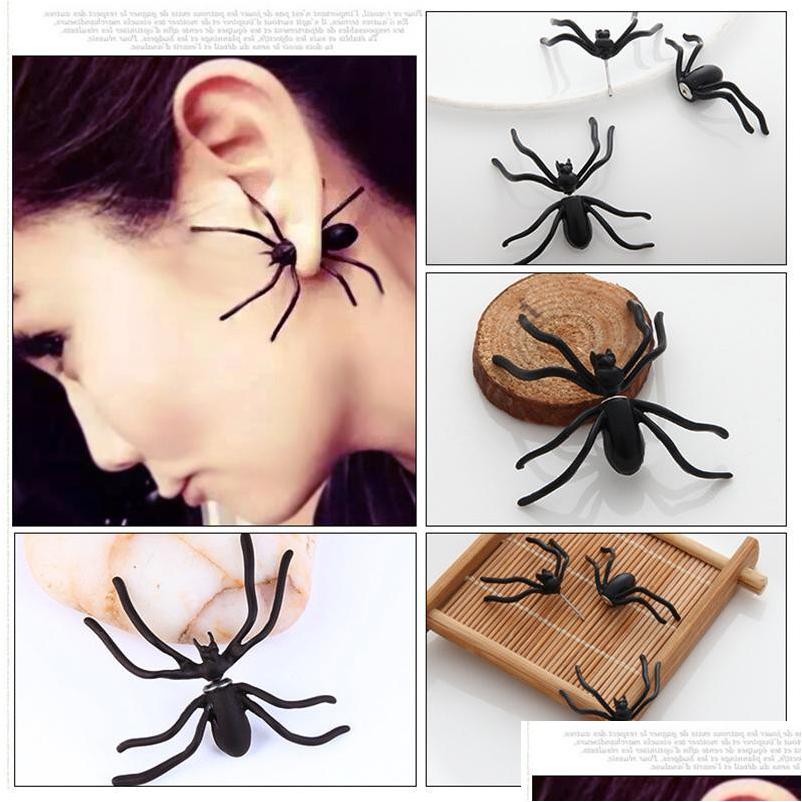 Stud New Arrival Punk Style Exaggeration Halloween Black Spider Charm Ear Earrings For Women Statement Jewelry Drop Delivery Dhgarden Dhgca
Stud New Arrival Punk Style Exaggeration Halloween Black Spider Charm Ear Earrings For Women Statement Jewelry Drop Delivery Dhgarden Dhgca