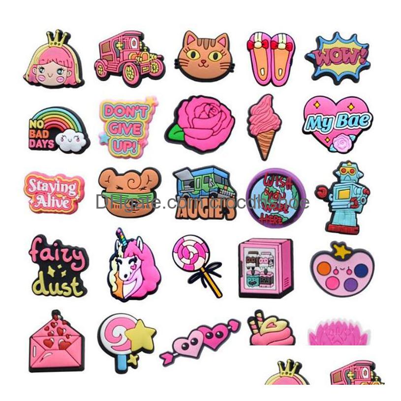 Shoe Parts Accessories Cartoon Croc Charms Custom Mexican Shoes Clog Pvc Decorations Drop Delivery Ot95C
Shoe Parts Accessories Cartoon Croc Charms Custom Mexican Shoes Clog Pvc Decorations Drop Delivery Ot95C