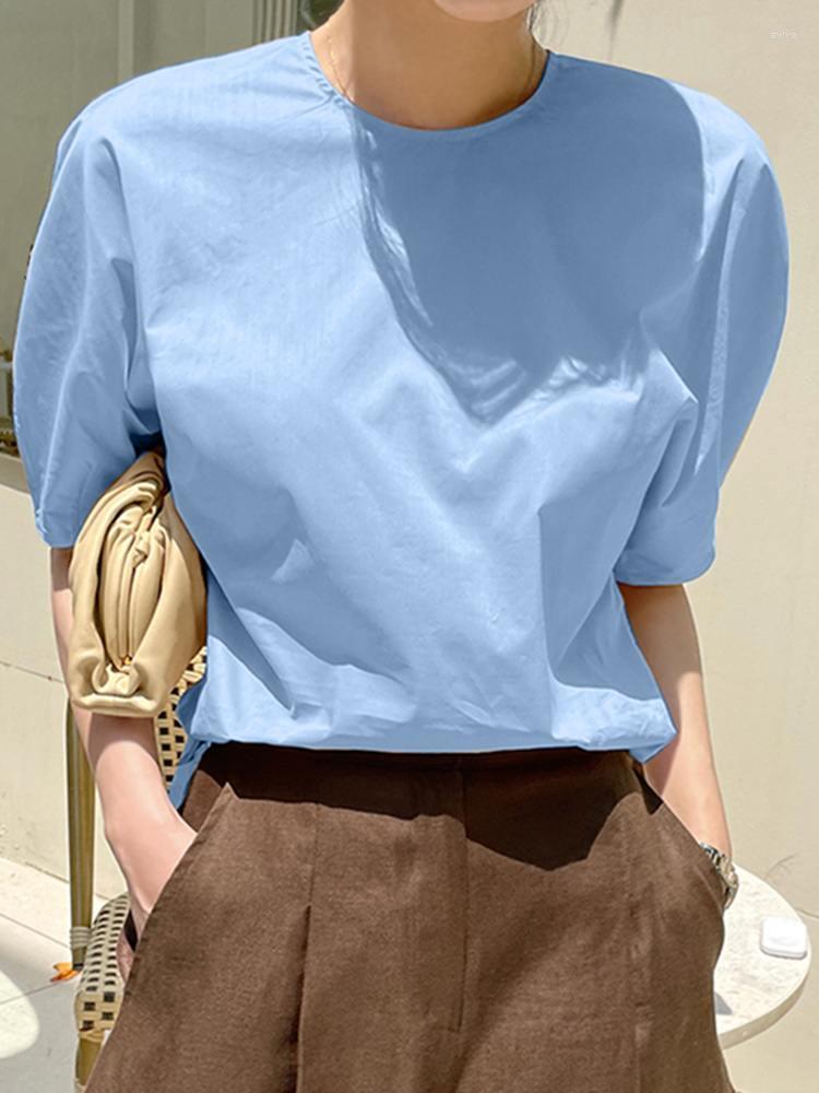 Women' Blouses Women Blouse 2023 Summer Party Shirts Casual Short Lantern Sleeve Tops VONDA Female Solid Color Beach Blusas Bohemian, Blue
Women' Blouses Women Blouse 2023 Summer Party Shirts Casual Short Lantern Sleeve Tops VONDA Female Solid Color Beach Blusas Bohemian, Blue