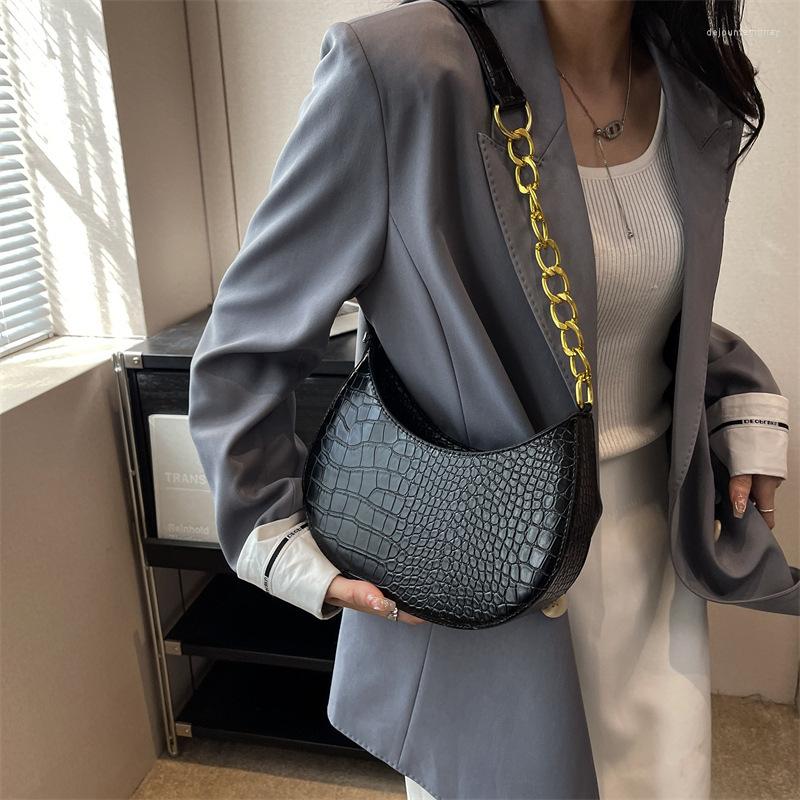 Evening Bags 2023 Chain Bag Personality Crocodile Handbag Korean Version Of The Fashion Crossbody Simple Shoulder Female, Black
Evening Bags 2023 Chain Bag Personality Crocodile Handbag Korean Version Of The Fashion Crossbody Simple Shoulder Female, Black