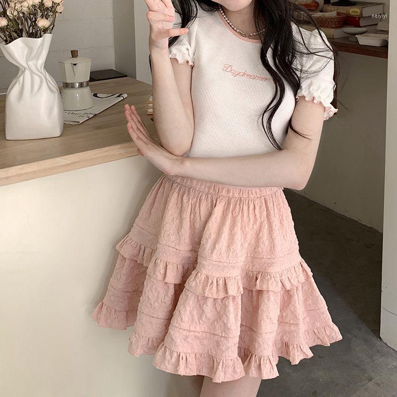 Skirts DEEPTOWN Japanese Fashion Kawaii Skirt High Waist A-line Folds Patchwork Cute Sexy Mini School Girl Summer, Pink
Skirts DEEPTOWN Japanese Fashion Kawaii Skirt High Waist A-line Folds Patchwork Cute Sexy Mini School Girl Summer, Pink