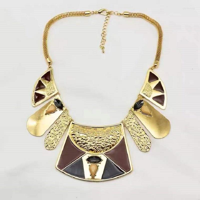 Chains Jewelry Trend Exaggerated Personality Geometric Semicircle Alloy Drip Glaze Female Necklace
Chains Jewelry Trend Exaggerated Personality Geometric Semicircle Alloy Drip Glaze Female Necklace