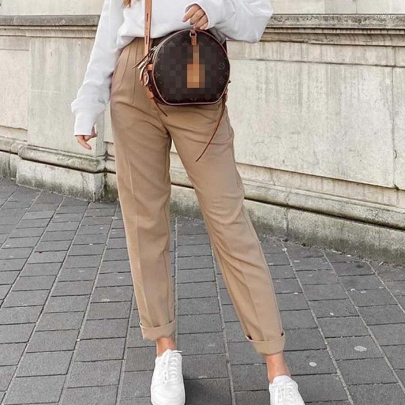 Women's Pants 2023 Chic Fashion Office Wear For Women Vintage High Waist Zipper Woman Female Ankle Trousers Mujer Gothic, As shown
Women's Pants 2023 Chic Fashion Office Wear For Women Vintage High Waist Zipper Woman Female Ankle Trousers Mujer Gothic, As shown