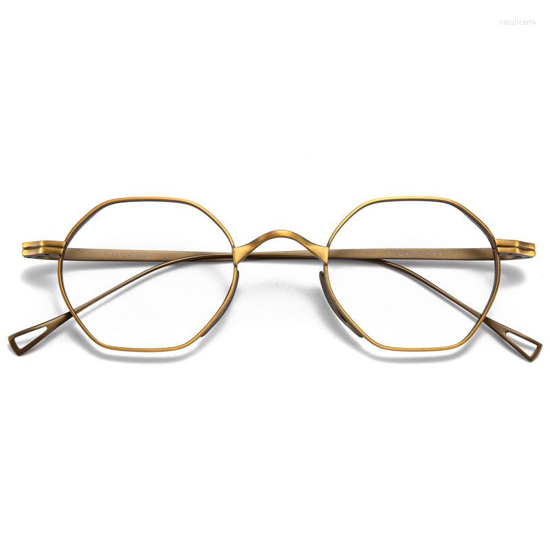 Sunglasses Frames Vintage Polygon Nearsight Eyewear Ultralight Titanium Alloy Eyeglasses Luxury Hexagon Spectacles
Sunglasses Frames Vintage Polygon Nearsight Eyewear Ultralight Titanium Alloy Eyeglasses Luxury Hexagon Spectacles