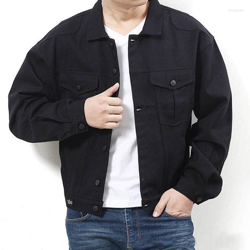 Men's Jackets Men Cargo Loose Denim Coats Multi Pockets Mototrcycle Outwear Tops For Male Plus Size L-7XL, Black
Men's Jackets Men Cargo Loose Denim Coats Multi Pockets Mototrcycle Outwear Tops For Male Plus Size L-7XL, Black
