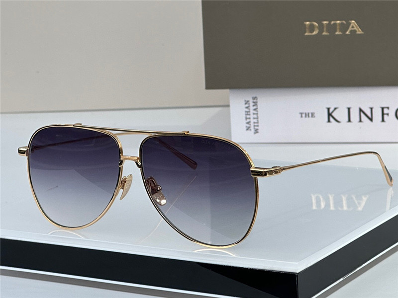 DITA fashion design classic pilot sunglasses ARTOA 92 metal frame simple and popular style versatile outdoor UV400 protection glasses