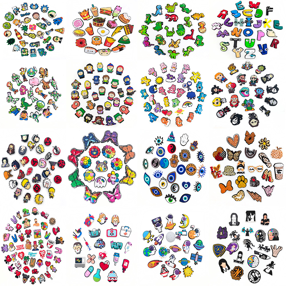Other Set Pack Jibz 16 Kinds Cartoon Shoe Charms Funny Diy Croc Clogs Aceessories Sandals Decorate Buckle Kids Party Gifts Drop Deliv Otuqi
Other Set Pack Jibz 16 Kinds Cartoon Shoe Charms Funny Diy Croc Clogs Aceessories Sandals Decorate Buckle Kids Party Gifts Drop Deliv Otuqi