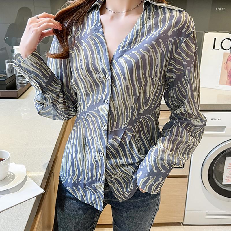 Women' Blouses France Style Elegant Office Ladies Chiffon Shirts 2023 Spring Summer Women' Long Sleeve Tops Blusas Mujer, Multi
Women' Blouses France Style Elegant Office Ladies Chiffon Shirts 2023 Spring Summer Women' Long Sleeve Tops Blusas Mujer, Multi