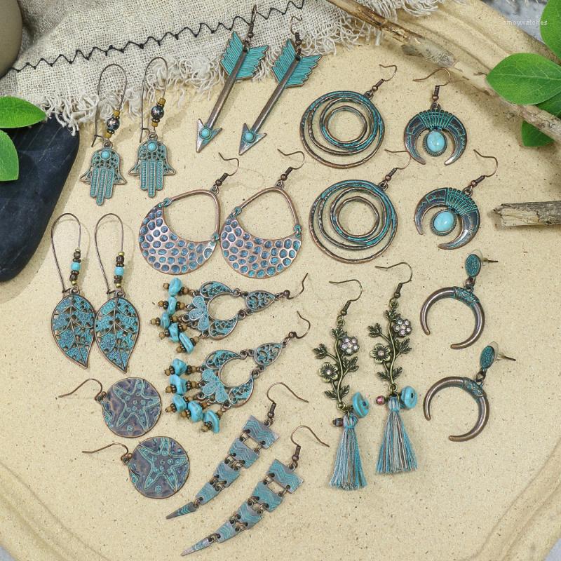 Dangle Earrings Vintage Ethnic Flower Leaves Turquoise Tassel For Women Girls Bohemia Geometric Jewelry Gifts
Dangle Earrings Vintage Ethnic Flower Leaves Turquoise Tassel For Women Girls Bohemia Geometric Jewelry Gifts