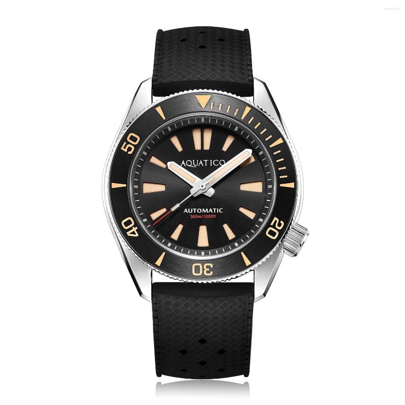 Wristwatches Aquatico Poseidon Blue Dial Ceramic Bezel Watch (NH35), Picture shown
Wristwatches Aquatico Poseidon Blue Dial Ceramic Bezel Watch (NH35), Picture shown