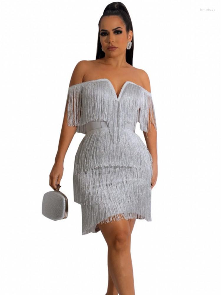 Casual Dresses Chic Sexy Tassel Dress Women Evening Party Club Wear Femme Robes White Off Shoulder Body Mini Midi Clubwear Vestidos, Black
Casual Dresses Chic Sexy Tassel Dress Women Evening Party Club Wear Femme Robes White Off Shoulder Body Mini Midi Clubwear Vestidos, Black
