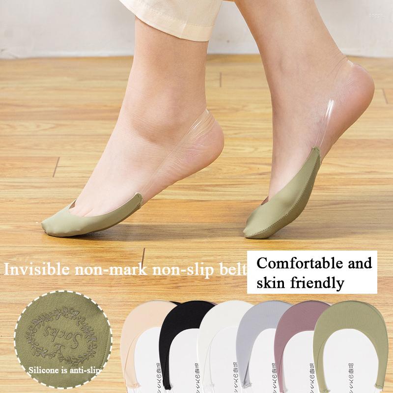 Women Socks 1Pair Summer Invisible Sling Ice Silk Half Feet No Show Low Cut Boat, Black
Women Socks 1Pair Summer Invisible Sling Ice Silk Half Feet No Show Low Cut Boat, Black