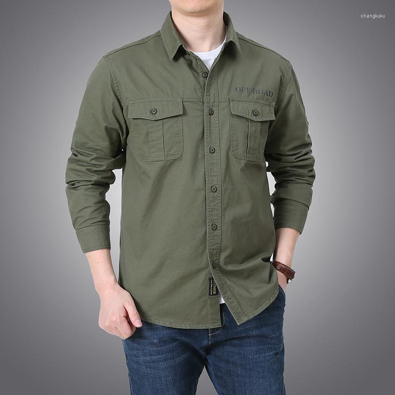Men's Jackets Autumn Long-sleeved Shirts Men's Casual Outdoor Military Style Retro Plus Size Washed Cotton Cross-border, Khaki
Men's Jackets Autumn Long-sleeved Shirts Men's Casual Outdoor Military Style Retro Plus Size Washed Cotton Cross-border, Khaki