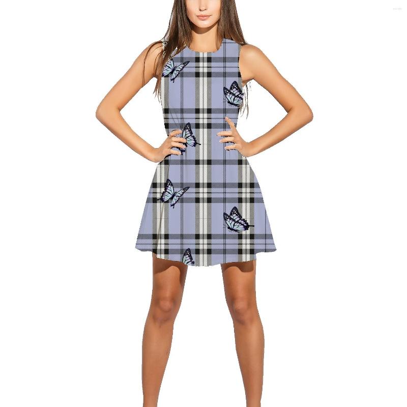 Casual Dresses 2023 Retro Plaid Print 3D Dress Women's Round Neck Pullover Sleeveless Slim Tank A-line Skirt, Auburn
Casual Dresses 2023 Retro Plaid Print 3D Dress Women's Round Neck Pullover Sleeveless Slim Tank A-line Skirt, Auburn