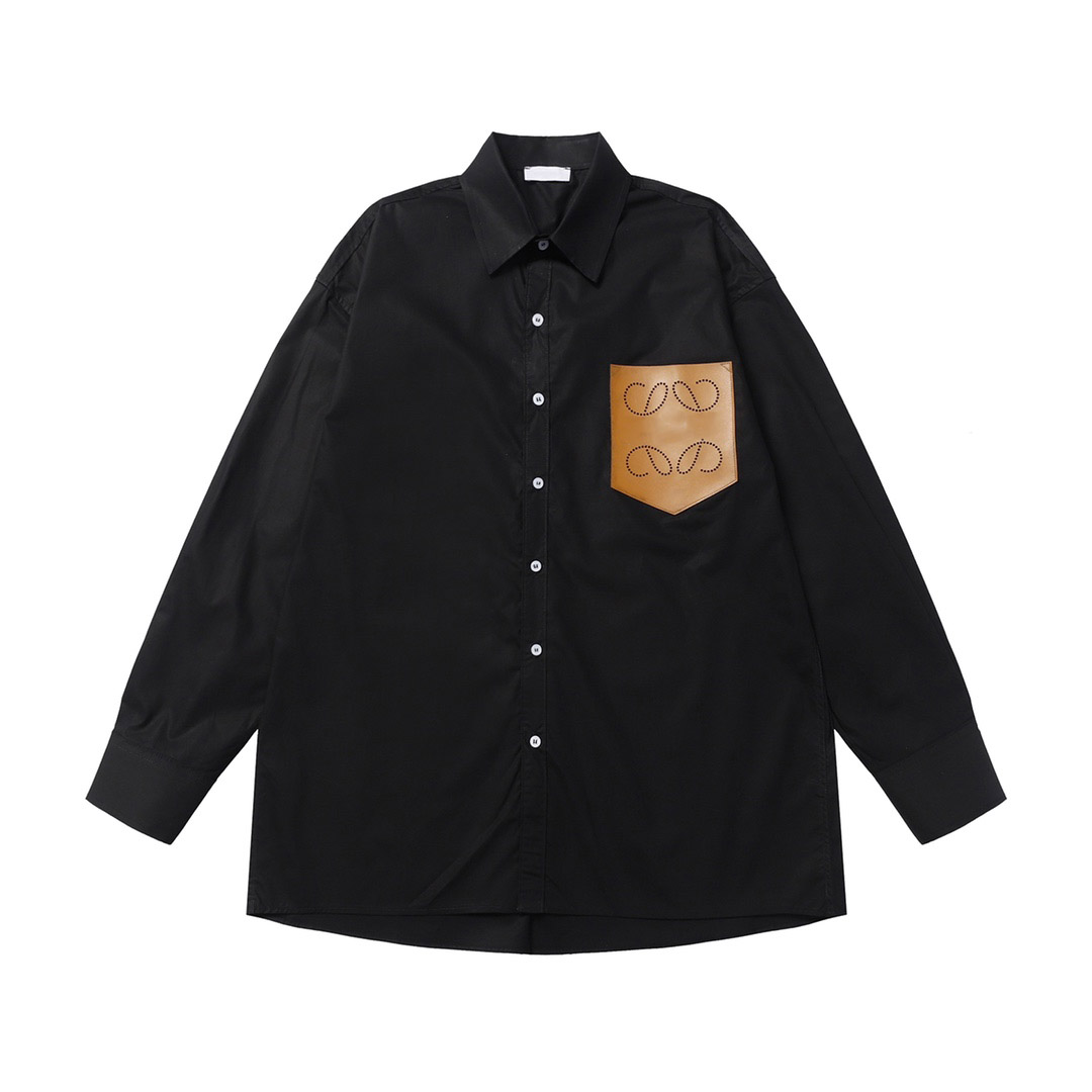 womens designer blouse single breasted long sleeve lapel coat casual loose men's shirt fashion high quality short tops, Black
womens designer blouse single breasted long sleeve lapel coat casual loose men's shirt fashion high quality short tops, Black