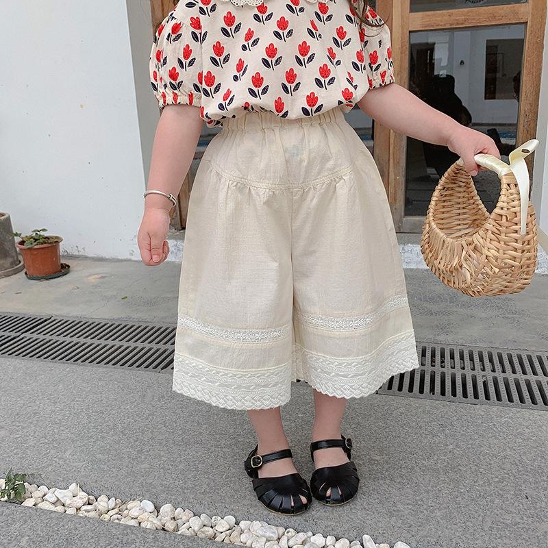 Trousers Korean Style 2023 Summer Baby Girls Wide Leg Pants Cotton Linen Loose Children Solid Color, Beige
Trousers Korean Style 2023 Summer Baby Girls Wide Leg Pants Cotton Linen Loose Children Solid Color, Beige