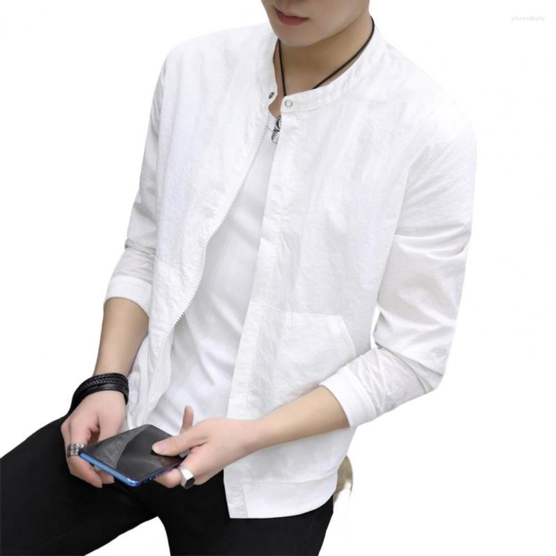 Men's Jackets Summer Jacket Stand Collar Quick Dry Solid Color Men Coat Outdoor Loose Cycling Sun Protection Casual Wear, Blue
Men's Jackets Summer Jacket Stand Collar Quick Dry Solid Color Men Coat Outdoor Loose Cycling Sun Protection Casual Wear, Blue