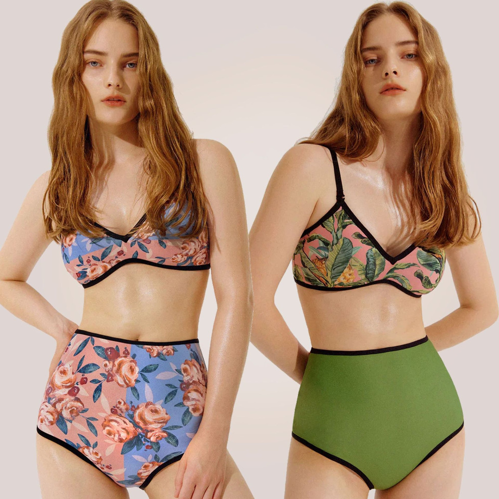 Women's Swimwear Fashion Double-sided Wear Swimsuit Women High Waist Bikini Set Swimming Bathing Suit Summer Bikinis Woman Clothes Swimwear 230414, Orange
Women's Swimwear Fashion Double-sided Wear Swimsuit Women High Waist Bikini Set Swimming Bathing Suit Summer Bikinis Woman Clothes Swimwear 230414, Orange