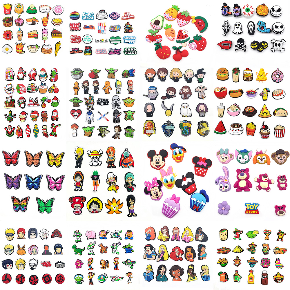 Other Set Pack Jibz 16 Kinds Cartoon Shoe Charms Funny Diy Croc Clogs Aceessories Sandals Decorate Buckle Kids Party Gifts Drop Deliv Othpx
Other Set Pack Jibz 16 Kinds Cartoon Shoe Charms Funny Diy Croc Clogs Aceessories Sandals Decorate Buckle Kids Party Gifts Drop Deliv Othpx