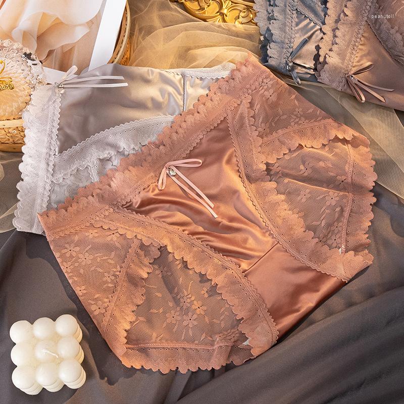 Women's Panties Lace Women's Mid-waist Sexy Underwear Satin Comfortable Seamless Breathable Skin Friendly Jacquard Pure Desire Large, Black
Women's Panties Lace Women's Mid-waist Sexy Underwear Satin Comfortable Seamless Breathable Skin Friendly Jacquard Pure Desire Large, Black