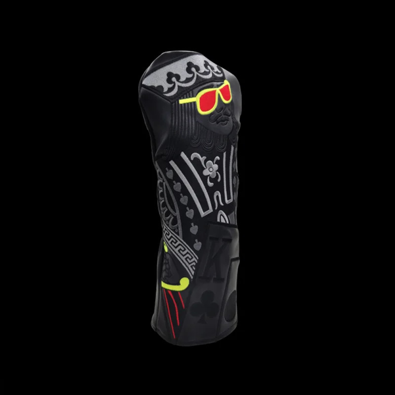 Other Golf Products style Golf Club #1 #3 #5 Wood Headcovers Driver Fairway Woods Cover PU Leather High quality Putter Head Covers 231114