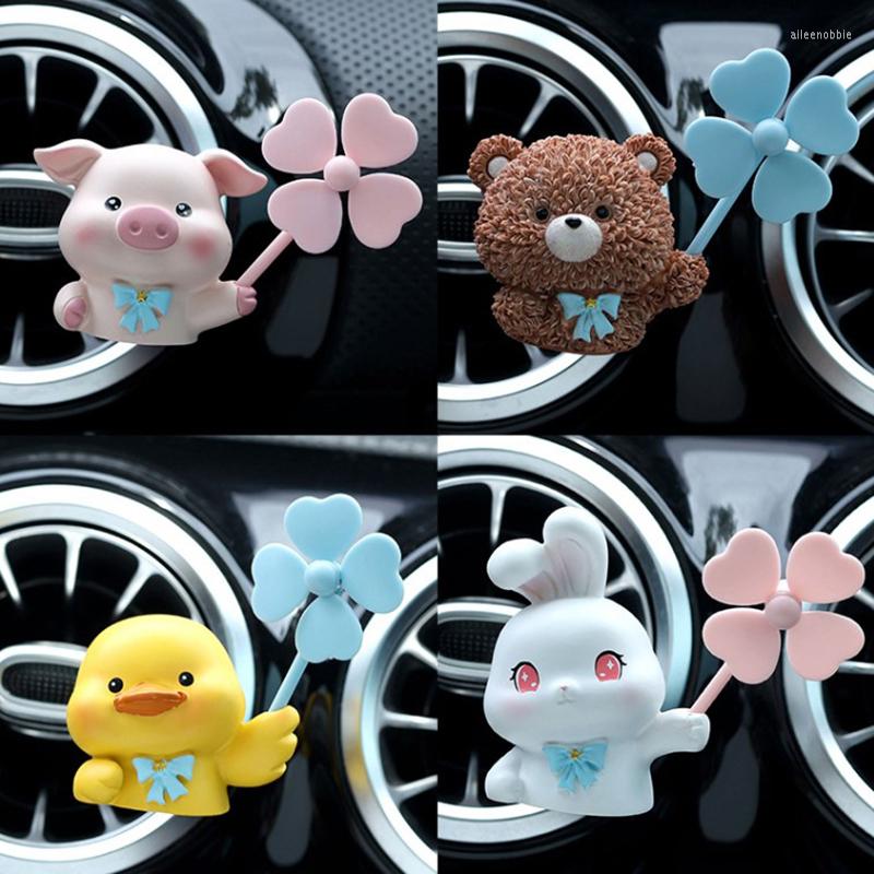 Car Air Freshener Purifier Cute Duck Bear Pig Figure Outlet Perfume Diffuser Windmill Fragrance 2 Free Rotating Fragrant
Car Air Freshener Purifier Cute Duck Bear Pig Figure Outlet Perfume Diffuser Windmill Fragrance 2 Free Rotating Fragrant
